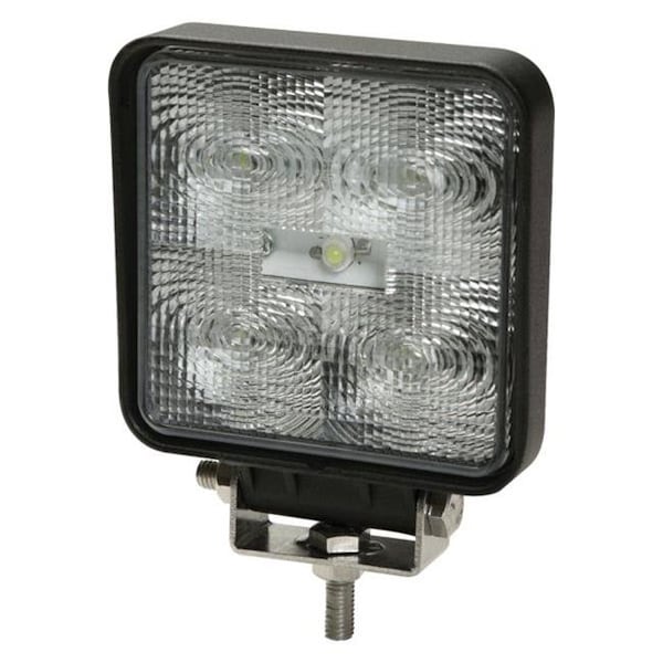 Ecco Ecco ECCE92007 5 LEDs Worklamp Flood Light; Square ECCE92007